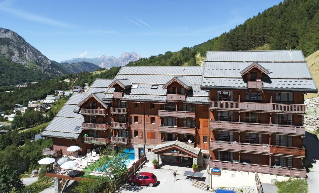 Residence Odalys Le Hameau Et Les Chalets De La Vallee D'Or Valloire Exterior photo